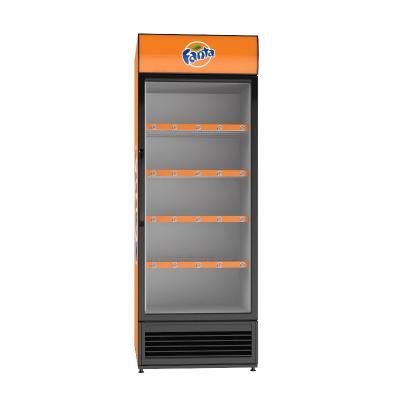 China Single-temperature Door Cooler Beverage Cooler Commercial Glass Upright Glass Door Freezer Freezer Top Open Chest Fridge for sale