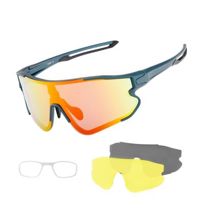 China 3 UV400 Glass TR90 Sunglasses Cycling Sports Cycling Glasses Mountain Bike MTB Fishing Hiking Riding Eyewear For Women Men 120 for sale