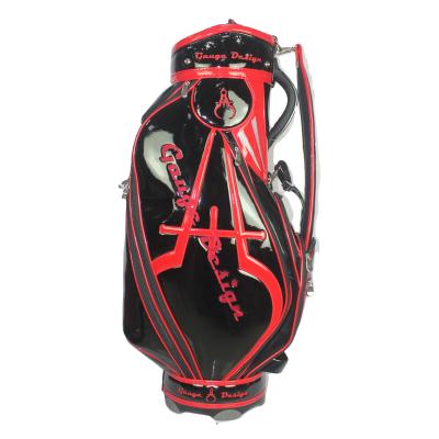 China PU Propeller OEM Golf Caddy Bags Customize Logo Golf Carry Bag Cart Bag for sale