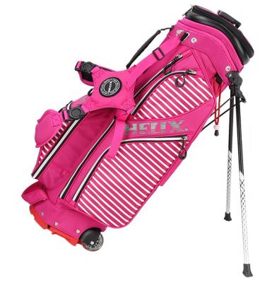 China Small Carry Bags Stand Bag Backpack Wholesale Golf Sports Nylon Propeller Kids Golf Bag for sale