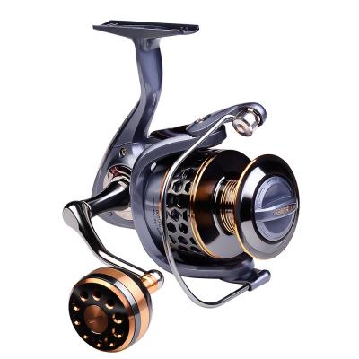 China Professional Casting Fishing Reel Fishing All Spinning Line Reel Accessories 8kg Max Drag Stainless Steel Handle Reel Saltwater Fishing Metal Reel for sale