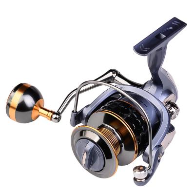 China Full DC Metal Wire Cup Fishing Reel Spinning Wheel Sea Pole Professional Throwing Fishing Wheel Fishing Rod Reel Accessories Outdoor Fishing Gear for sale