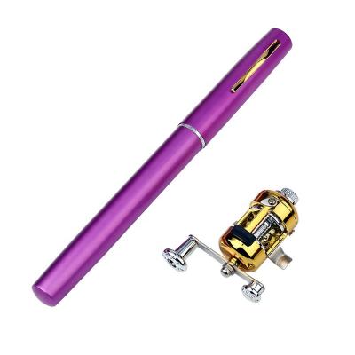 China Penn 1.6m Telescopic Glass Pocket Pen Fishing Rod 1m 1.4m In Fishing Rods For Kids Children for sale