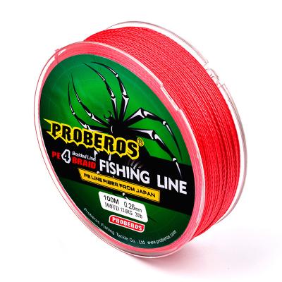 China 100m PE Multifilament High Tensile Fishing Line Braided Fish Line 8 Strands 10-3300lb Big Fishing Rope Tie PESCA 12 PE Braid Fishing Line for sale