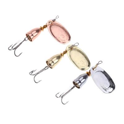 China Vivid Fish Action Yomiss Metal Distance Mount Spinner Trout Trout Spinning Spinner Swimming Pike Bass Sound Spinner Fishing Lure New for sale