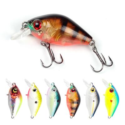 China 40mm 7g 50mm minnow minnow bait artificial hard trout mini crank crank bait FC01 lure river mini fishing crankbait for sale