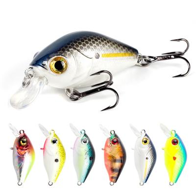 China 40mm crank bait 7g hard lure bait lures wholesale crank dive bass fishing depth 1m FC01 for sale