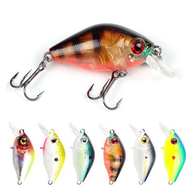 China 40mm 7g 50mm crank fish lure crankbait lipless fishing lure crankbaits swimming FC01 for sale