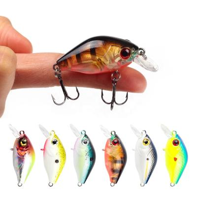 China 40mm 7g 50mm fishing lure crankbait fishing lures crankbaits hard bait crank sinking FC01 for sale