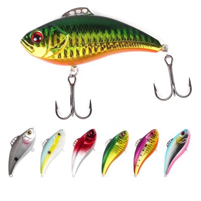 China 6cm 13g Metal Low Vib Lure Artificial Swim Hard Fishing Lure High Quality Spinner Lure FV01 for sale