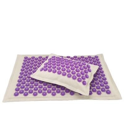 China Acupressure Heath Mat Relaxation Dance and Set Mat Cushion China Acupressure Massage Pillow Acupuncture for sale