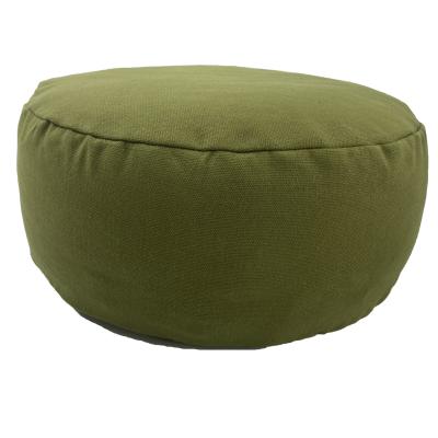 China Health Care Meditation Cushion Yoga Personal Round Seat Mat Buckwheat Husk Bolster for sale