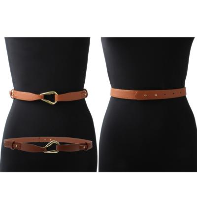 China Fashion.Casual PU Belts Waist Designer Belt Ladies Fashion Custom Gold Wholesale Metal For Women Belt PU Strap+alloy Buckle Female for sale