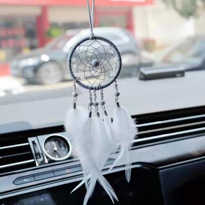 China beach & Hot Sale Mini Dream Catcher Car Decor, Boho Vacation Bilink Small Dream Catcher For Car Accessory for sale