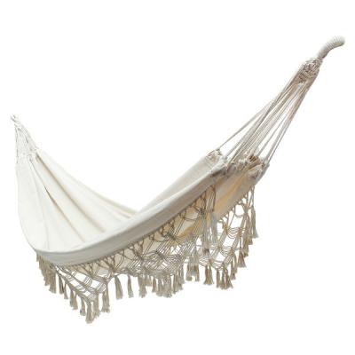 China Outdoor Indoor Hanging Patio Chair Columpio Swing Hammock Bilink Indoor Decorations Swing Macrame Chair Modern Macrame Swing for sale