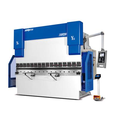 China Hot Selling Building Material Stores 80Tons NC Press Brake, 4 Meter Length Hydraulic Bending Machine With Sliding Front Arms ISO&CE for sale