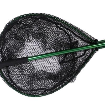 China New Design High Strength Xiangtai Aluminum Alloy Frame Carp Fish Landing Net With Folding Telescopic Pole Handle for sale