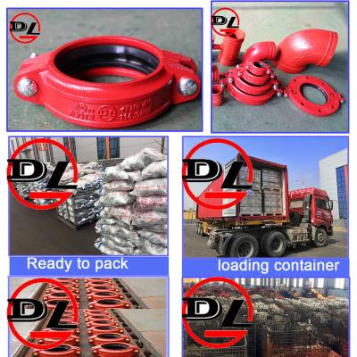 China General Rigid Coupling-Grooved Pipe Fittings With High Quality for sale