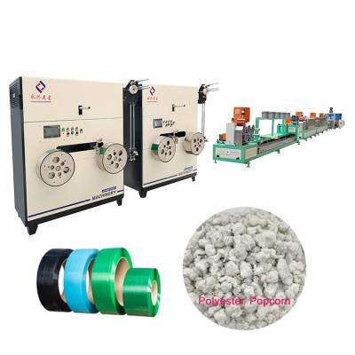 China Customizable PET Chips Strap Extrusion Machine for 9-32mm Strapping Solutions for sale