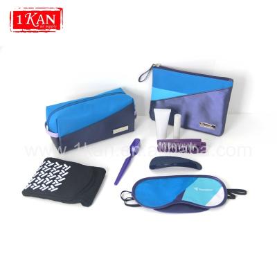 China Normcore/minimalist newcomer! Full Set Luxury Business Travel Kit Leisure Airline Kits for sale