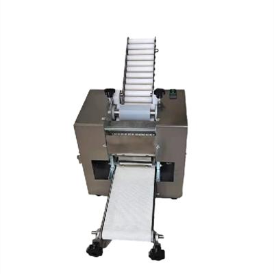 China Snack Factory Wonton Samosa Wrapper Making Machine Dumpling Wrapping Making Machine Dumpling Sheet Making Machine for sale