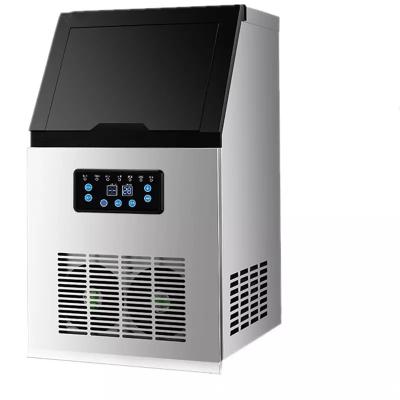 China Automatic square ice maker 60KG 70KG 80KG /24H hotel commercial cube ice machine ice maker using for sale