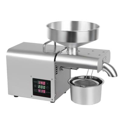 China food & Small Oil Plant Beverage Oil Press Machine Stainless Steel Cold Frying Oil Press Machine for sale