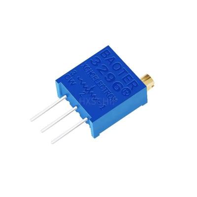 China Standard 3296W-103  Top Adjustment 10K Multiturn Precision Adjustable 3296 Potentiometer W103 for sale