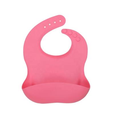 China 2022 Morden Luxury Factory Wholesale Reusable Food Grade Silicone Waterproof Baby Bibs for sale