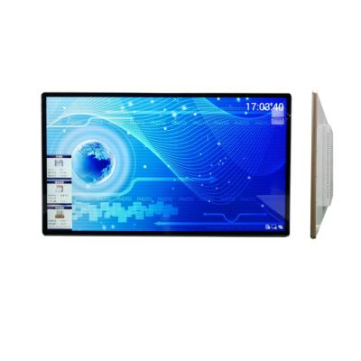 China 55 Inch 55 Inch Wall Mounted Ultra Thin LCD Display Digital Signage Advertising Player Display for sale