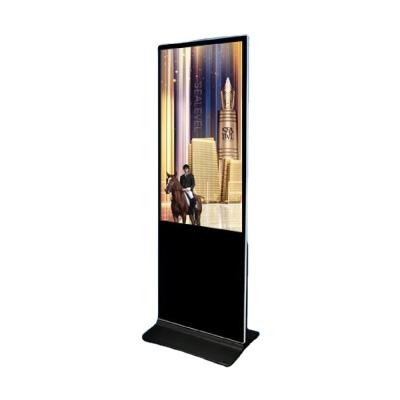 China 49 Inch Indoor Floor Standing 4k LCD Advertising Screens Touch Screen Player Digital Signage Displays for sale