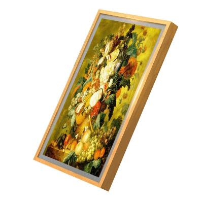 China MP3 10.1 21.5 32 43 49 nft 55 inch wifi photo crypto frame digital digital picture screen display frame art smart digital frame for sale