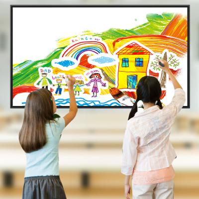 China Cheap Price 86 Inch Multi Touch Android Digital Smart Panel Interactive Whiteboard 4k Display 86 Inch Flat Panel for sale