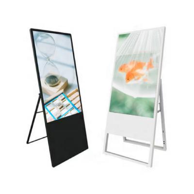 China China producer 49 inch portable foldable lcd digital signage for promotion 32/43/49 inch for sale