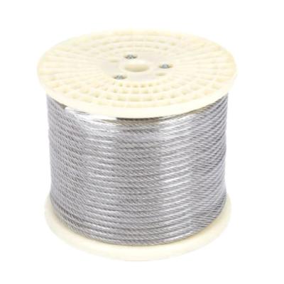 China Cheap Cable Rope Price Fencing Stainless Steel Wire Rope 1/8