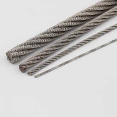 China Rope Well Rated Core Round Rope Wire Stainless Steel For Lifts for sale