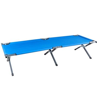 China Weigt Capacity Is About 150KG Camp Single Aluminum Lightweight Folding Cradle Bed Military Bed With Durable Carry Bag for sale