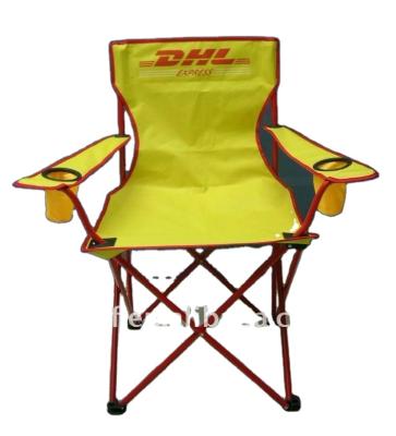 China Modern Portable Folding Chair With DHL Logo Print AND PASS EN-581-1 TEST for sale