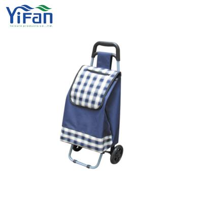 China Fashion Folding Shopping Carts Folding Trolley Shopping Bag for sale