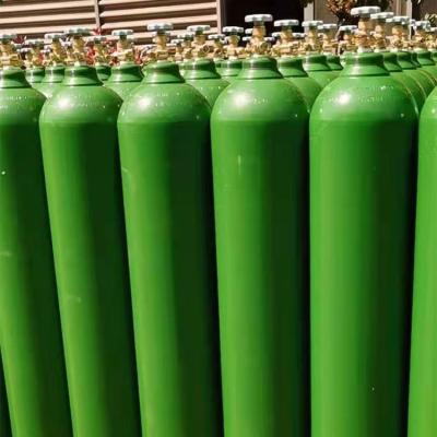 China General Industrial Oxygen Cylinder Fields 10l 23.5l Green Oxygen Cylinder Price In Pakistan for sale