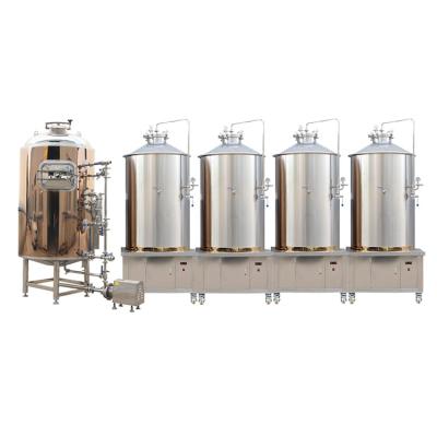 China Hotels Open Beer Brewing Machine Beer Distillation Making Machinery for sale