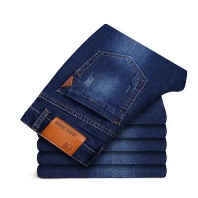 China Hip Hop Denim Garment Factory Throw Jeans Men Black Super Stretch Skinny Jeans for sale