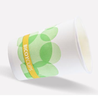 China 2022 Disposable Popular Hot Male Customized Printed Disposable Paper Cup Single Wall Coffee Cup Kraft Paper Cup for sale