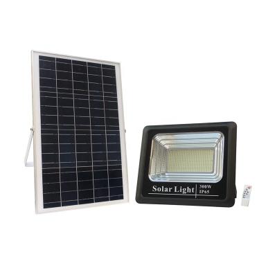 China Garden High Power Flood Light 300w Remote Control Solar Led Solar Powered Led Flood Lights for sale