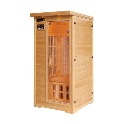 China Computer Control Panel indoor far infrared sauna room dome for sale for sale