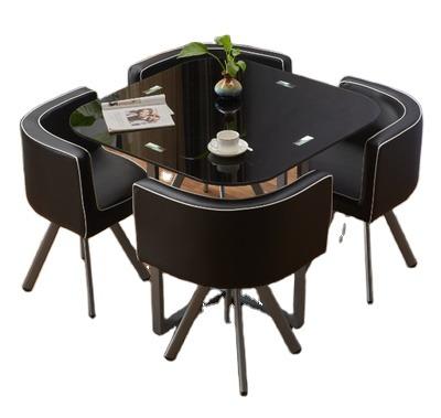 China K/D Luxury design deluxe italian modern tianjin food table furniture dining table set for sale