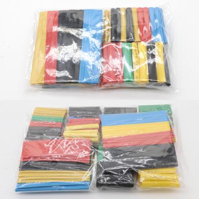 China Assorted Devices Electrical Polyolefin Heat Shrinkage Shrink Tube Set DIY Tools Cable Insulated Sleeving Tubing Wrapped Repair Kit for sale