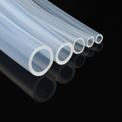 China Non-Toxic Transparent Clear Strong Temperature Resistance Hose Silicone Tubing Food Grade Tubing GJG for sale