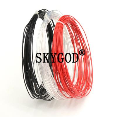 China Single Core Silver Plated Wire For Teflon Single Strand Teflon High Temperature Wire Conductor Tube Wire for sale