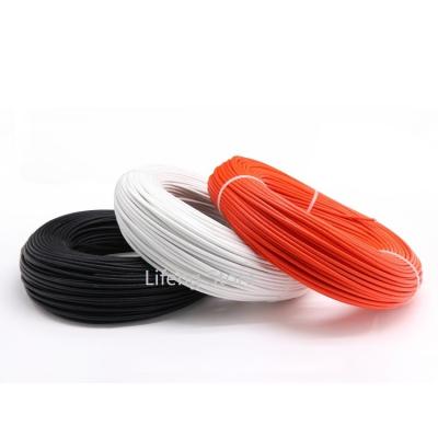 China Heat Resistant Fiberglass Fiberglass Braided Silicone Resin Silicone High Temperature Resistant Wire Flame Retardant Insulated Cable for sale